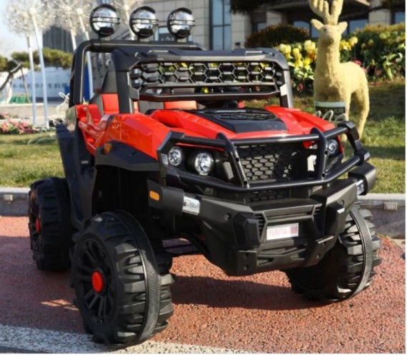 Big Jeep for Kid, Battery Operated Jeep for Kids, Music, Bluetooth, USB, Age:1-10 Years